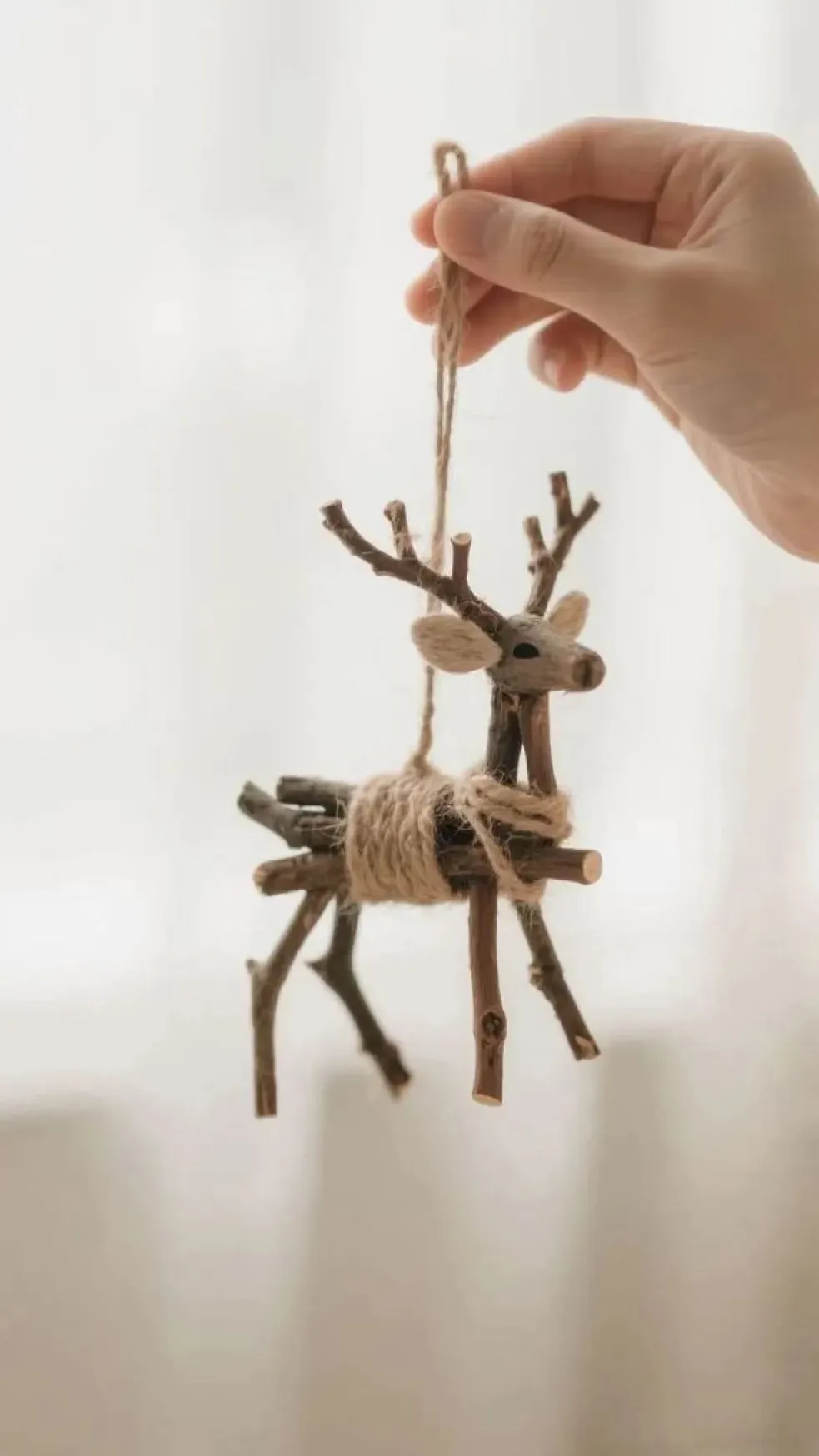 vánoční nápady z přírodních materiálů