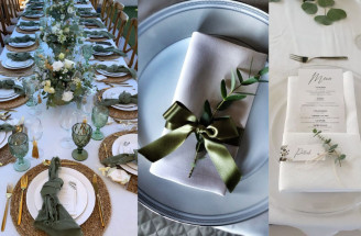 Jak uložit nebo poskládat ubrousky na svatebních stolech: Tradiční i trendy inspirace
