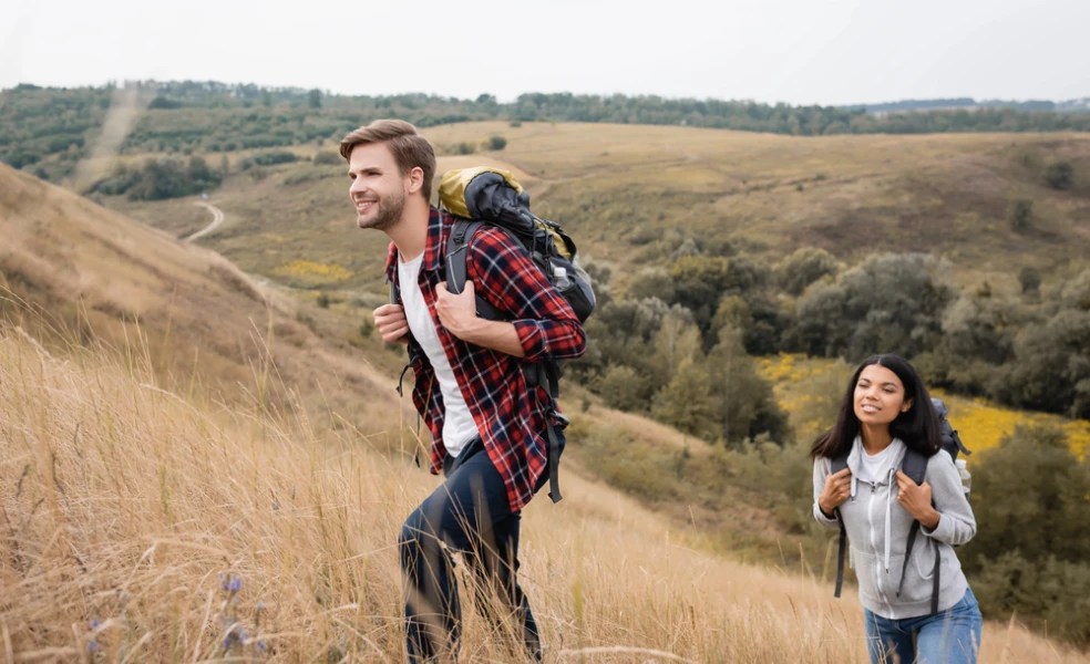 chůze do kopce benefity