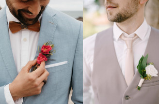 Motýlek vs. kravata pro ženicha – je výběr jen o vkusu?