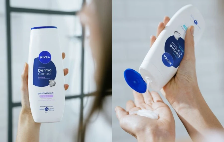 Skinifikace ve sprše derma control nivea