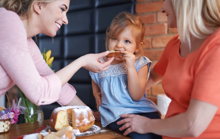 podpora dítěte během léčby poruchy příjmu potravy
