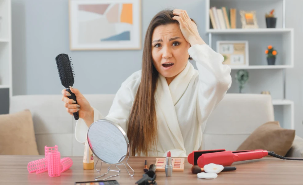 Vypadávání vlasů a hubnutí