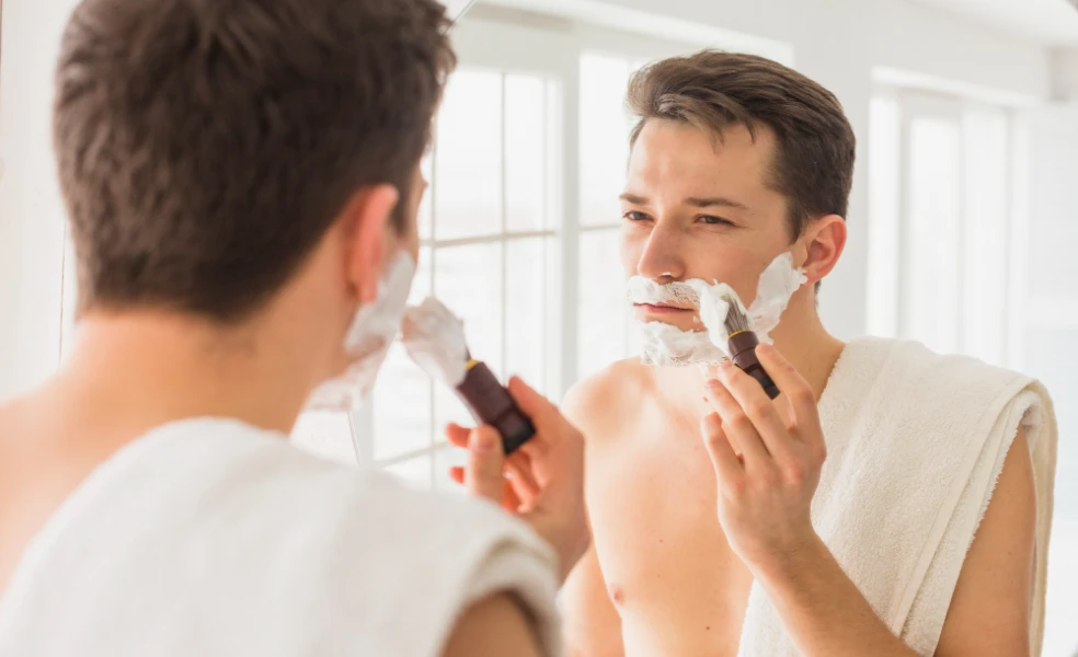 vliv holení na pokožku