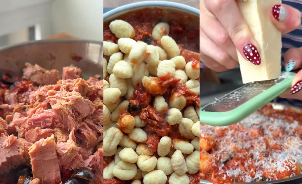 Tuňákové gnocchi recept