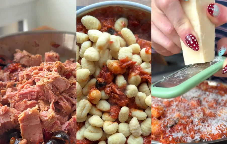 Tuňákové gnocchi recept