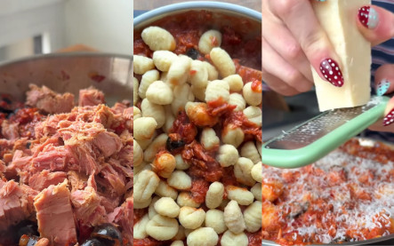 Tuňákové gnocchi recept