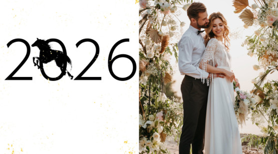 Máš svatbu v roce 2026? Takto čínský rok Ohnivého Koně ovlivní letošní svatby!