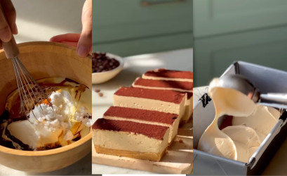 Nepečené kávové cheesecake řezy: Dezert, který nahradí i vaši ranní kávu