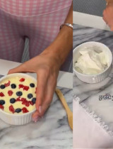 Snídaňový cheesecake s vysokým obsahem bílkovin – zasytí na celé dopoledne