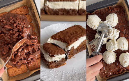 nepečené Lotus řezy