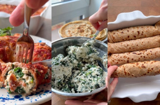 Zapečené palačinky se špenátem: Recept, který si zamilujete