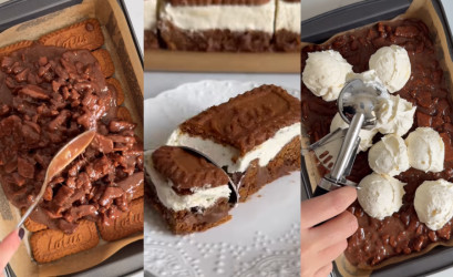 Recept na nepečené Lotus řezy – vyzkoušejte tento dokonalý karamelovo-čokoládový dezert