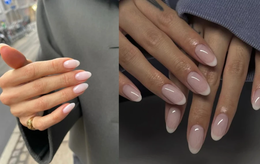 Skrytá francouzská manikúra clean look nehty 2026
