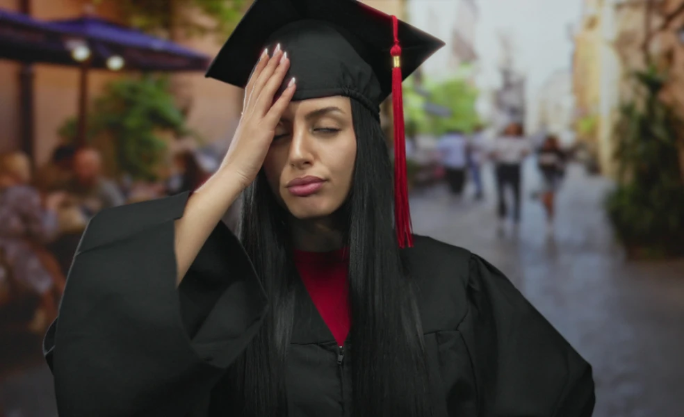 krize po vysoké škole pocit ztracenosti a nejistoty