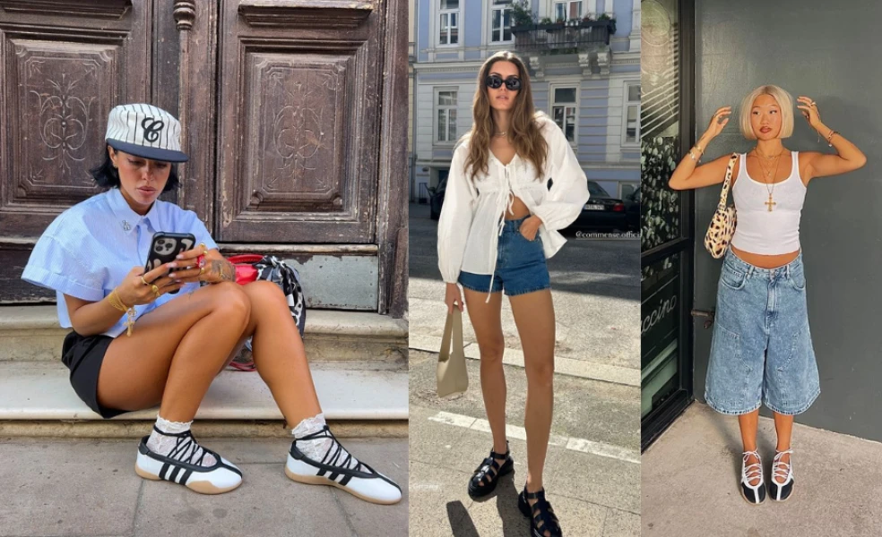 jarní trendy obuvi 2026 baleríny a sandály