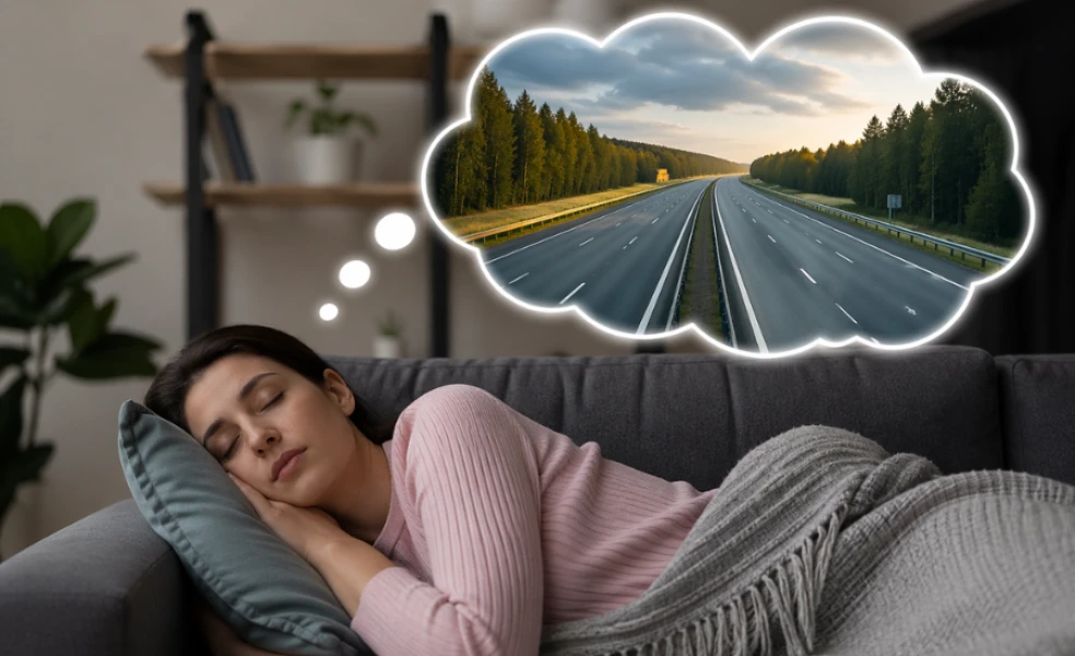 sen o cestě význam výklad snů cesta