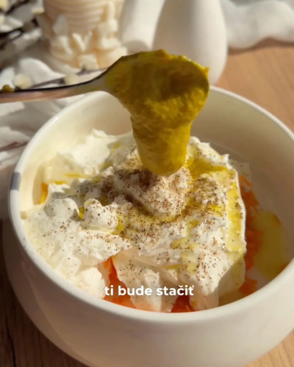 mrkvová pomazánka recept