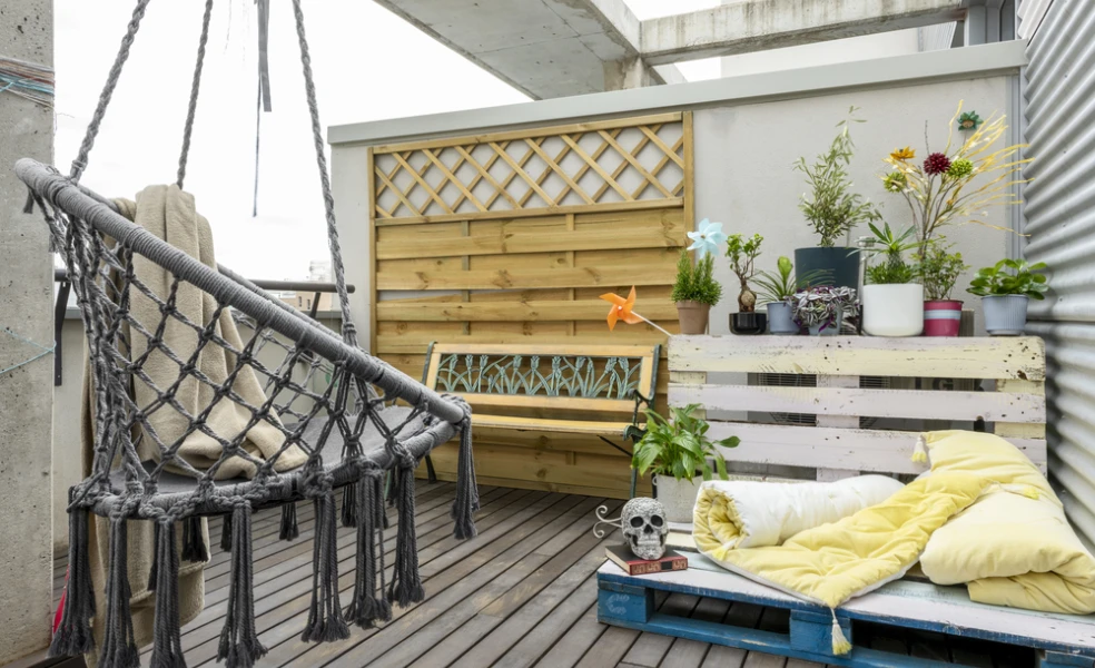 Jarní reset balkonu malý balkon inspirace