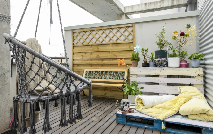Jarní reset balkonu malý balkon inspirace
