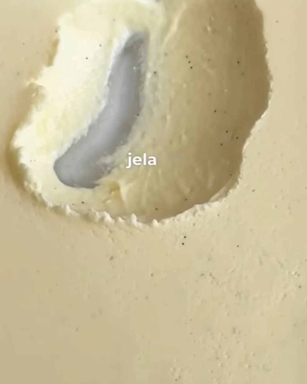 panna cotta s ovocem