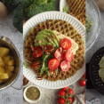 Slané vafle z brokolice a brambor: Křupavý recept do vaflovače