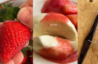 Jahodová panna cotta s mascarpone: Elegantní a rychlý letní dezert