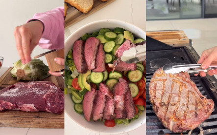 Steakový salát