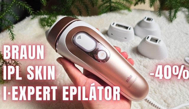 Recenzia a predstavenie nového Braun IPL Skin i·expert