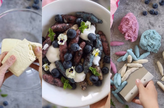 Barevné tofu šišky: Zdravý sladký oběd z tofu, který si zamilují děti i dospělí