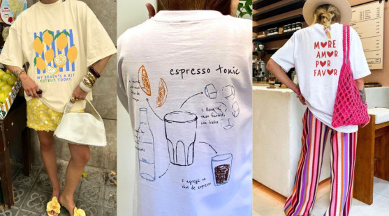 Trička s potiskem jsou hitem roku 2026: Jak nosit oversized graphic tee stylově