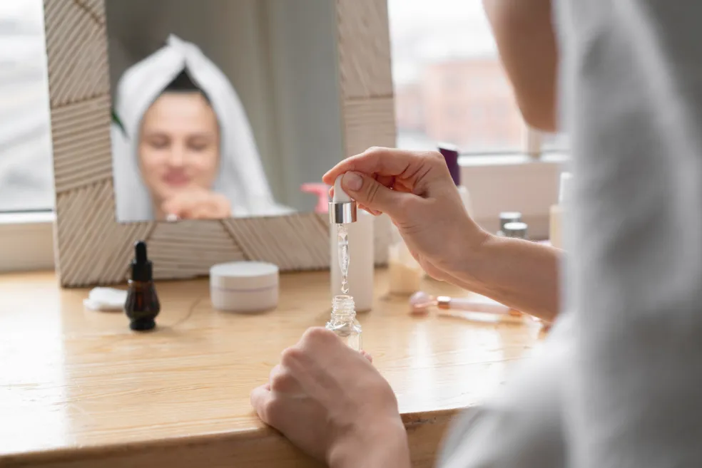 večerní skincare s retinolem