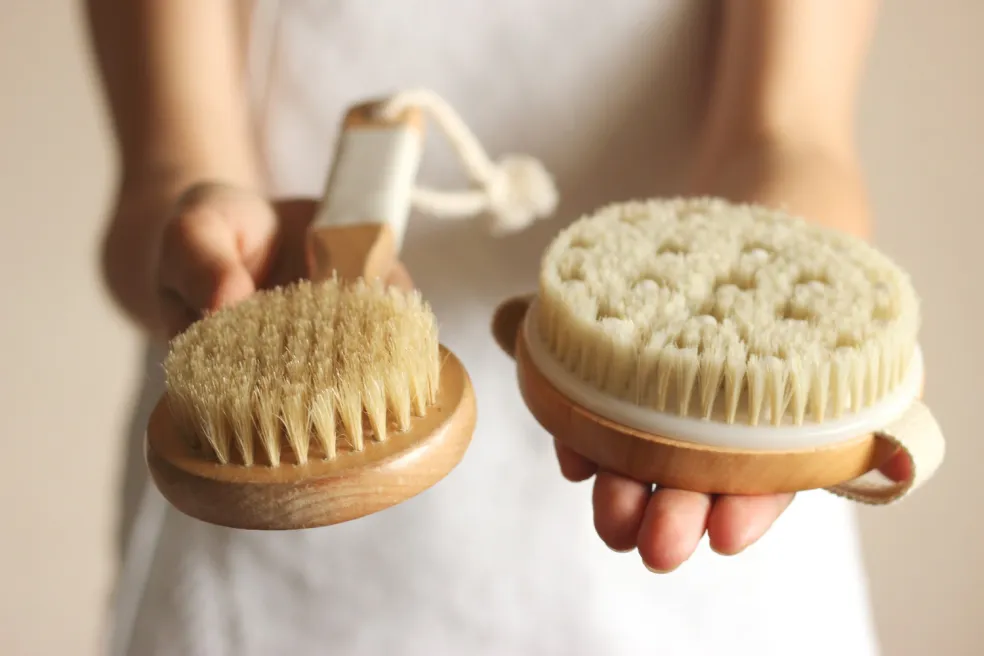 dry brushing a péče o pokožku těla