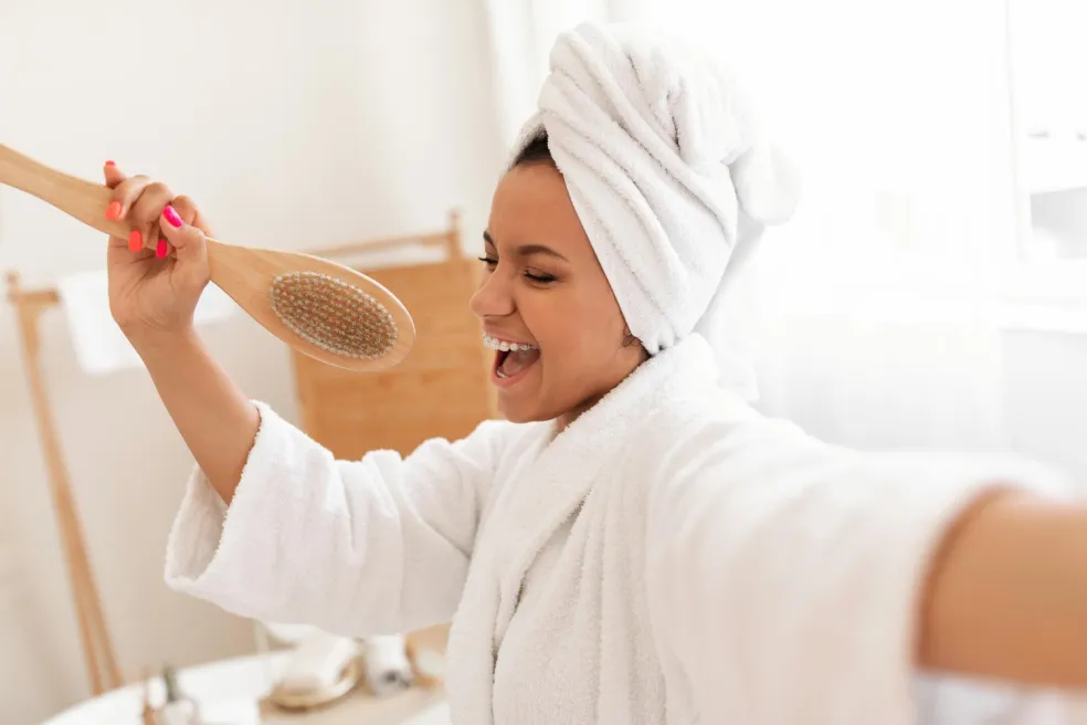 suchý kartáč na tělo jako součást body-care rutiny