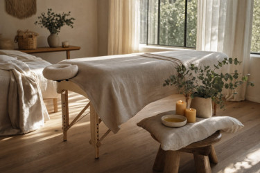 Domácí masáže jako rituál: Jak proměnit ložnici nebo koupelnu v malé wellness