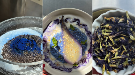 Beauty Breakfast Bowl pro krásnější pleť: Co obsahuje modrá snídaně a má opravdu smysl?
