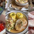 Plněná krůtí roláda s máslovou omáčkou: Recept na slavnostní oběd